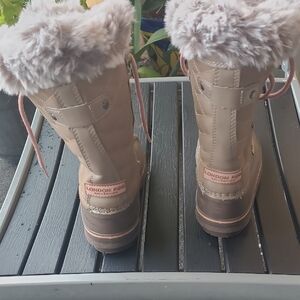 Lonndon Fog Collection Girls Winter Rain,Snow Boots Pink Size 12 Great Cond